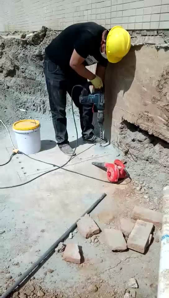 龙岩新旧混凝土植筋连接加固